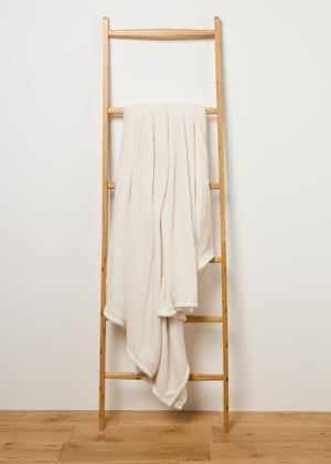 Ivory Large Throw