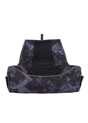 Kaikoo Black/Grey Relaxer Gaming Chair with Quilting
