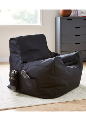 Kaikoo Black Teenage Chairs with Pockets