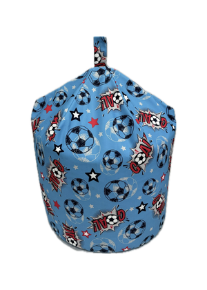Kaikoo Blue Goal Print Beanbag