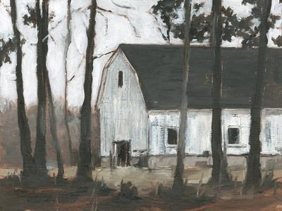 Autumn Barns II - Wall Art Print, 16x12