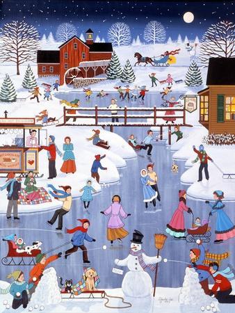 Caught in the Middle - Giclee Print, 12x16