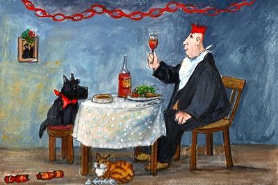 Celebrating Christmas - Giclee Print, 18x12