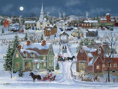 Christmas Homecoming - Giclee Print, 16x12