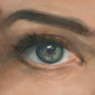 Eye Study I - Wall Art Print, 16x16