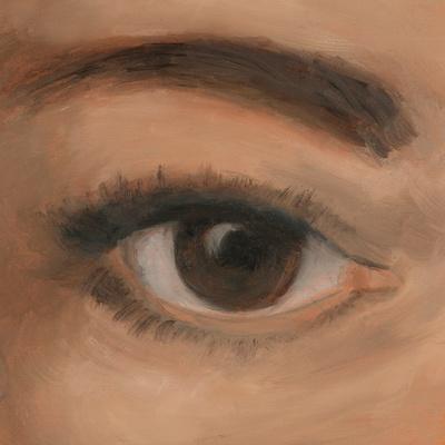 Eye Study II - Wall Art Print, 16x16