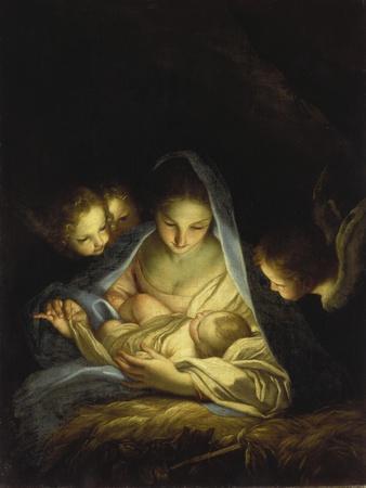 Mary and the Infant Christ - Giclee Print, 12x16