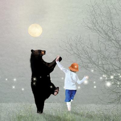 Moonlight Dance - Wall Art Print, 16x16 Moonlight Dance - Wall Art Print, 16x16