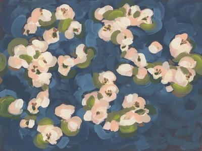 Petals in the Water I - Wall Art Print, 16x12