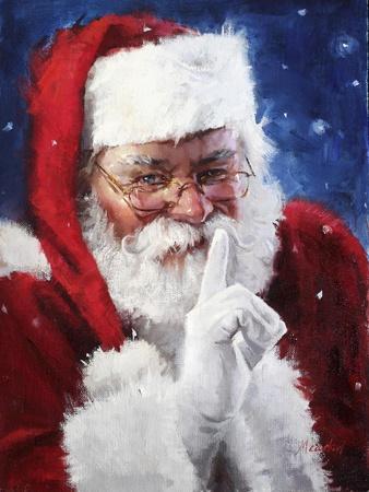santa2 - Giclee Print, 12x16