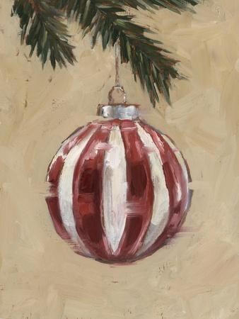 Traditional Striped Ornament I - Wall Art Print, 12x16