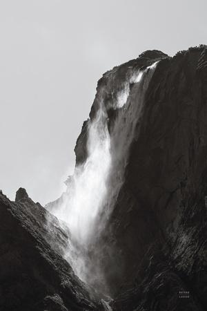 Western Brook Pond Waterfall - Photographic Print, 8x12