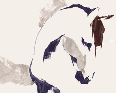 Wild Spirit - Ponder - Giclee Print, 20x16